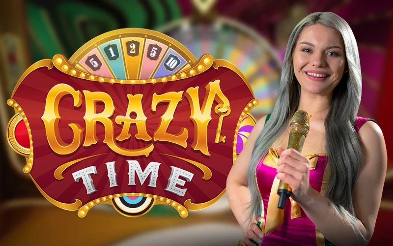 Crazy Time en el casino en vivo de 1win