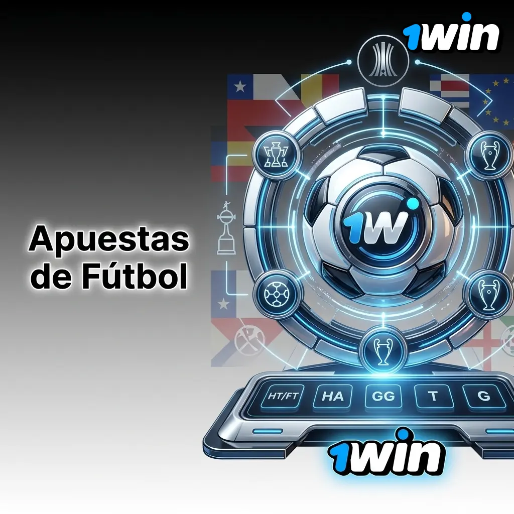 Apuestas de fútbol en 1win: Primera División Chile, Copa Libertadores y Champions League con múltiples mercados