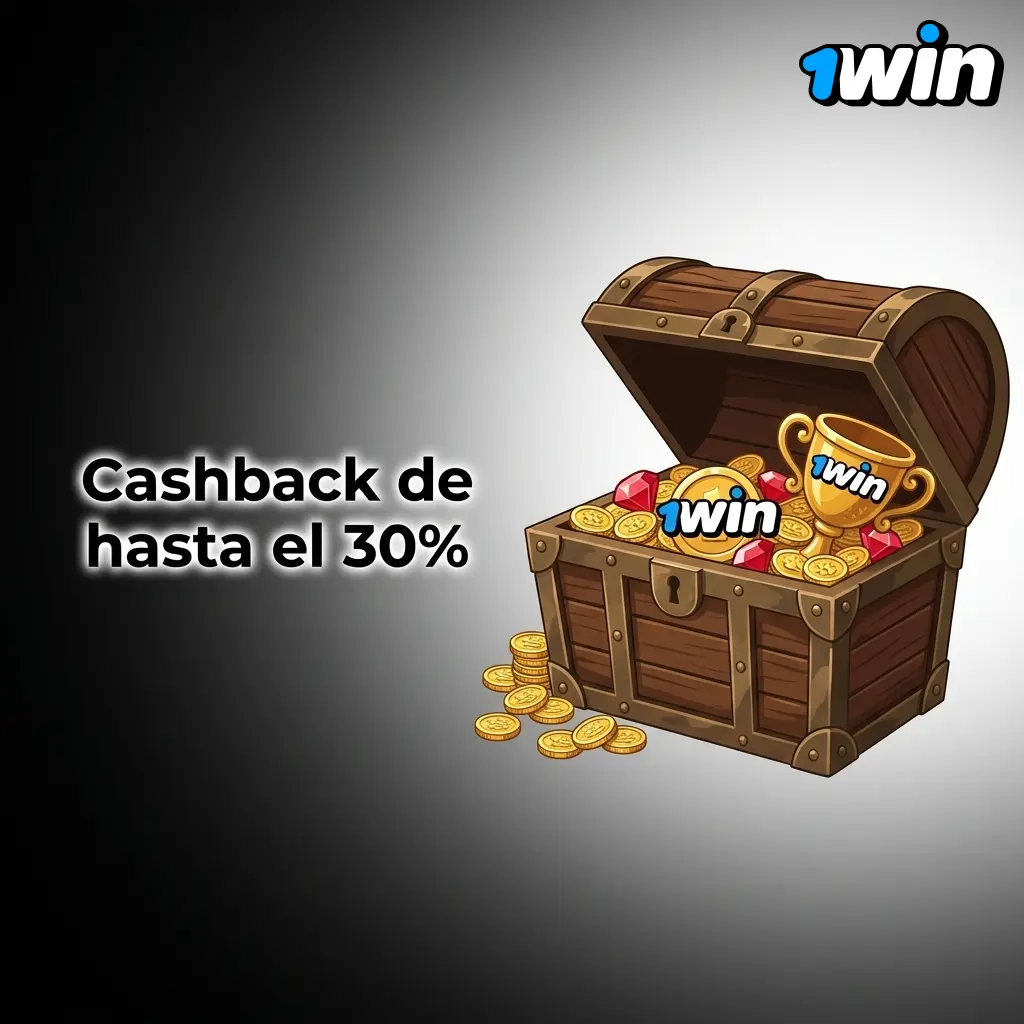 Cashback semanal de hasta 30% en tragamonedas de 1win según volumen apostado, acreditado en saldo real