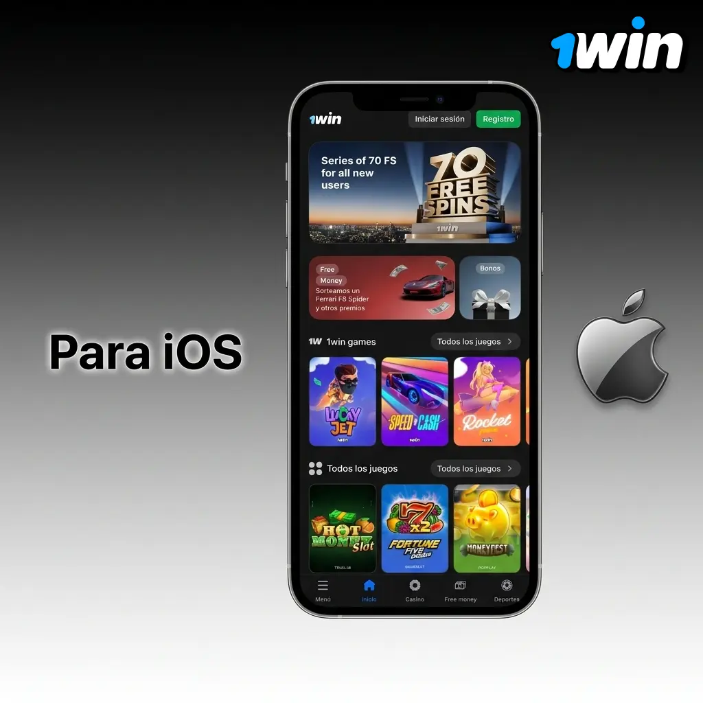 Guía para instalar la PWA de 1win en iPhone o iPad desde Safari en iOS sin App Store