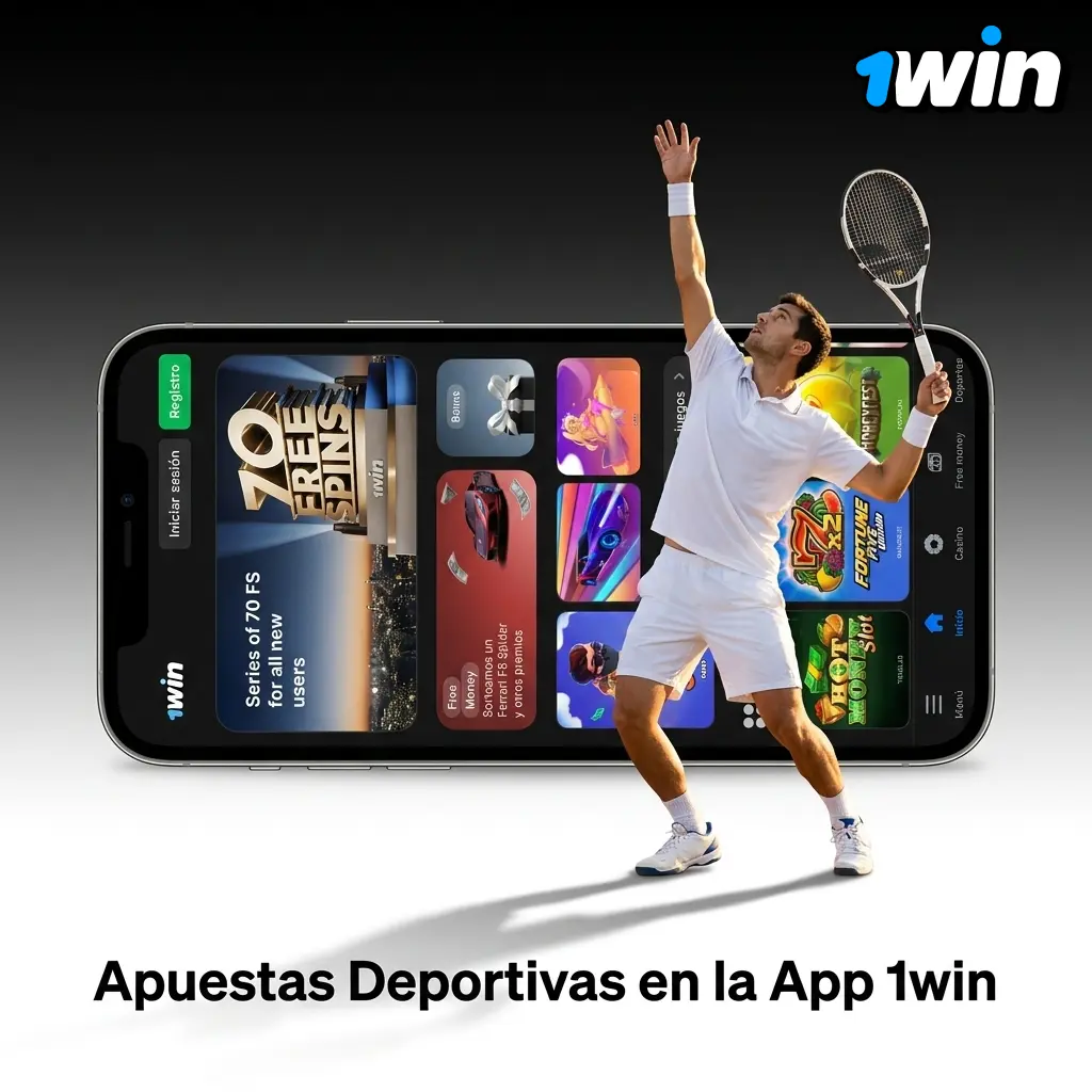 Sección de apuestas deportivas en app 1win con más de 40 disciplinas disponibles para Chile